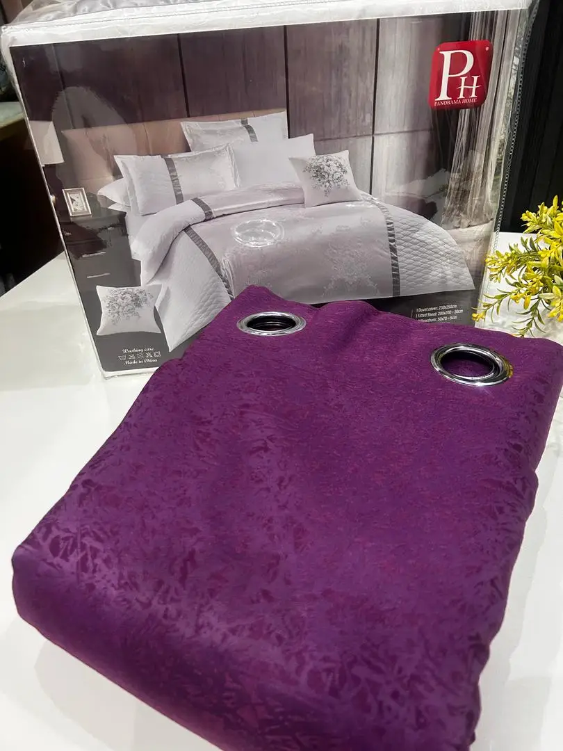 Pack rideau occultant / Parure de lit 8pieces